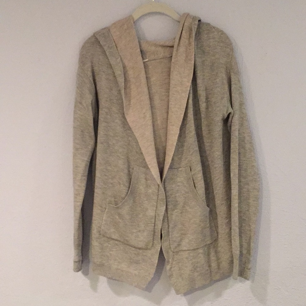 Lululemon Cabin Yogi Sweater Wrap REVERSIBLE Knit